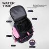 WATERTIME Swim Bag with Dry And Wet Separation, Storage Backpack, Pink