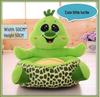 Lazy Kids' Plush Animal Sofa: Dinosaur, Giraffe, Elephant Dolls