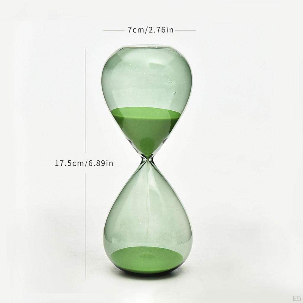 Elegant Glass Sand Timer for Home and Office Decor