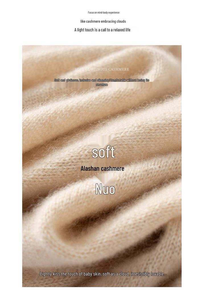 Women's 100% Pure Cashmere Scarf - Warm, Versatile Knit for Autumn/Winter Fashion
