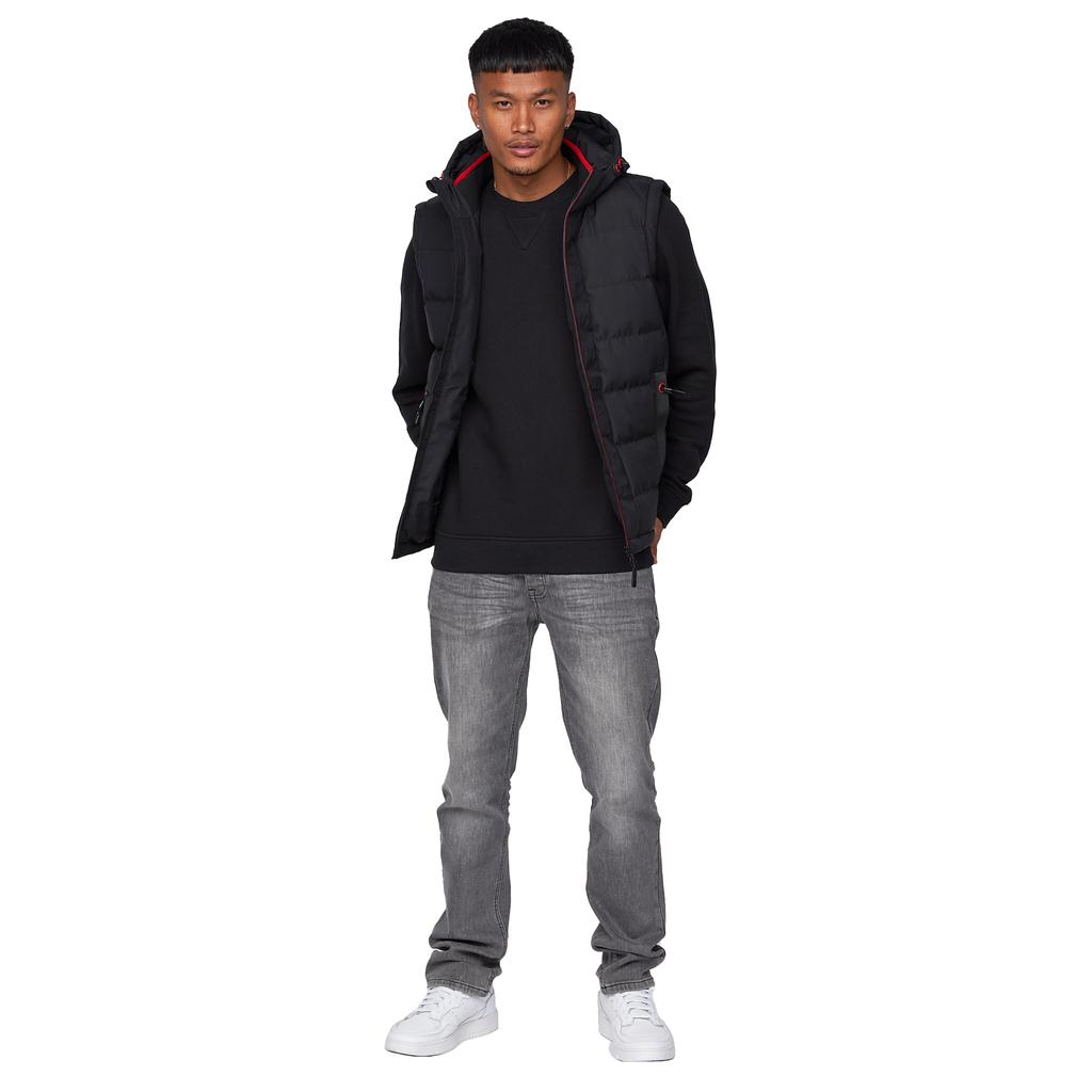 Crosshatch Mens Kampnew Embossed Vest