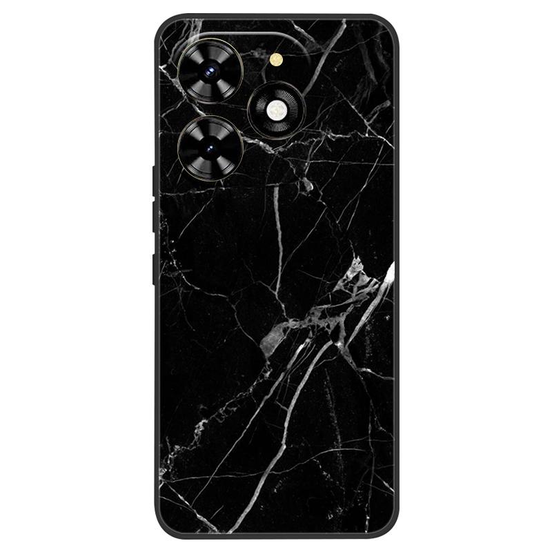 For Infinix Smart 8 Case X6525 Marble Soft Matte Silicone Back Cover For Infinix Smart 8 Pro Smart8 Plus Full Coverage Shell