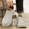Skateboard White Shoes Loafers Non-Slip Soft and Comfortable Men's Sneakers Wear-resistant Sports and Leisure Shoes for Men