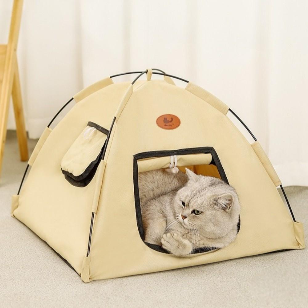 Breathable Pet Nest Tent Folding Cat Sleep House Portable Pet Kennel  Four Seasons