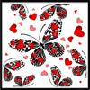 5D Diy Round Diamond Moving Butterfly Imitation Cross Stitch Diamond Embroidery Mosaic Home Decoration Handmade Crafts Gifts