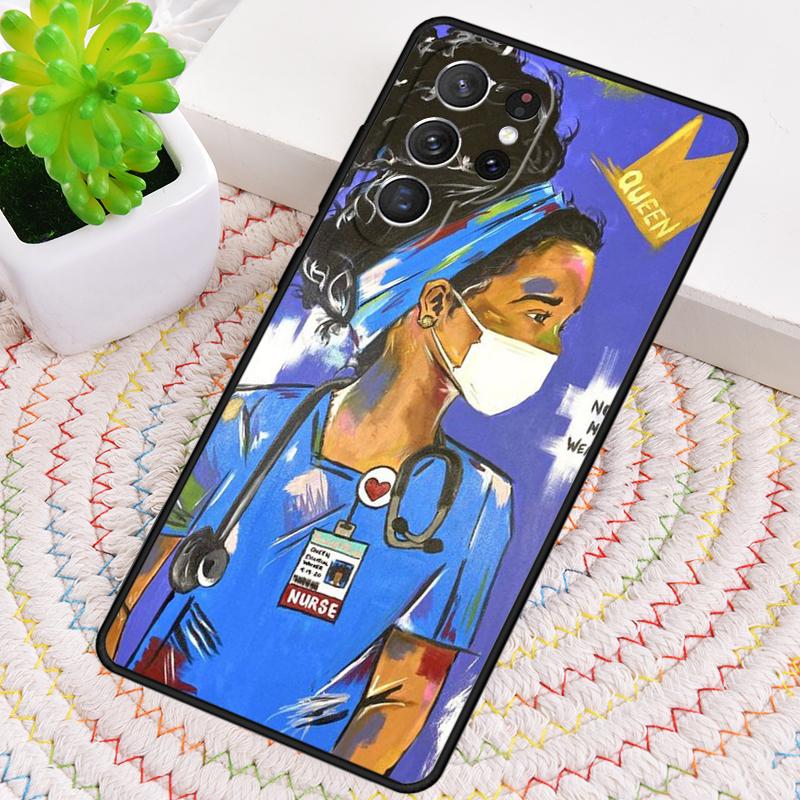 Nurse Doctors Medicina and Health Silicone Phone Case For Samsung Galaxy Note 10 Pro S26 S25 S24 S23 S22 S21 Plus Ultra Cover