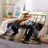 Pedro Pascal 3D Soft Throw Blanket - Warm Picnic, Bed, Sofa Accessory