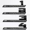 Giossy Black 3D ABS COMPETITION ABS Emblem Thunder Edition For BMW M1 M2 M3 M4 M5 M6 M7 M8 Car Trunk Badge Sticker tv2