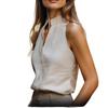 Elegantes ärmelloses V-Ausschnitt-Schlankmacher-Top für Damen - Sommer 2026 Mode