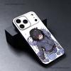 H-HunterS S-ShizukuS Black Soft Cover Phone Case For iPhone 17,16,15,14,13,12,11,Pro,Max,Plus