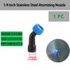 1/2"1/4" Garden High Pressure Atomizing Adjustable Nozzle with Threaded Single/Dual/Triple Nozzle Irrigation Pesticide Sprinkler