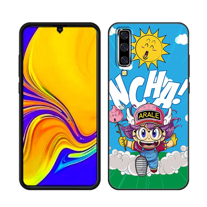 Coque de téléphone Anime Dr Slump Arale Pour Samsung A13 A22 A24 A32 A23 A25 A34 A35 A52S A53 A54 A55 A73 A12 A14 A15 A31 A33 A50 A51 A72