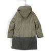 HUNTING WORLD Khaki x Gray Boa Switching Nylon Coat coat 44 khakiUsed