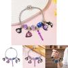 Kpop Demon Hunters Cartoons Bracelet With Alloy Beads For Gift Giving And Daily Wear
