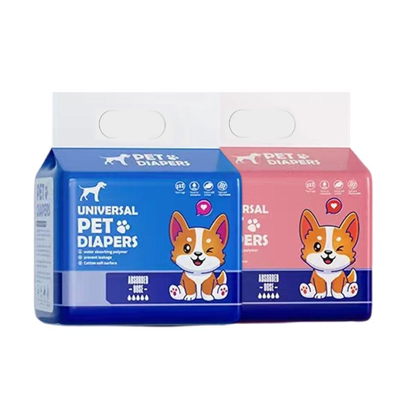 Disposable Breathable Dog Diapers: Absorbent Pet Menstrual and Urine Pads