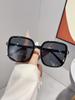 1Pc Large Frame Square Fashion Sunglasses Unisex Glasses Suitable for Fashion Outfits, Trendy Styles, and Vacation Parties