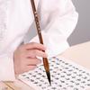 Elegant Quiet Wolf Hair Brush for Beginners: Chinese Painting & Calligraphy Practice, Large Character, Professional Grade Stationery.