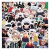 Jujutsu Kaisen Anime Stickers - 50 Waterproof Decals for Journals, Water Bottles, and Computers