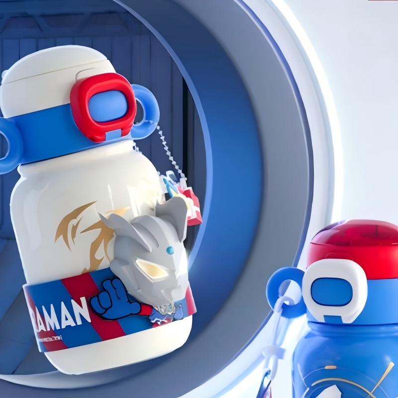 Germ Ultraman Kids Insulated Straw Cup