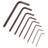 8pcs Small Hex Key Wrench Set 0.7-4mm Hexagon L Type Wrench Repair Tools For Disassembly Assembly Precision Components