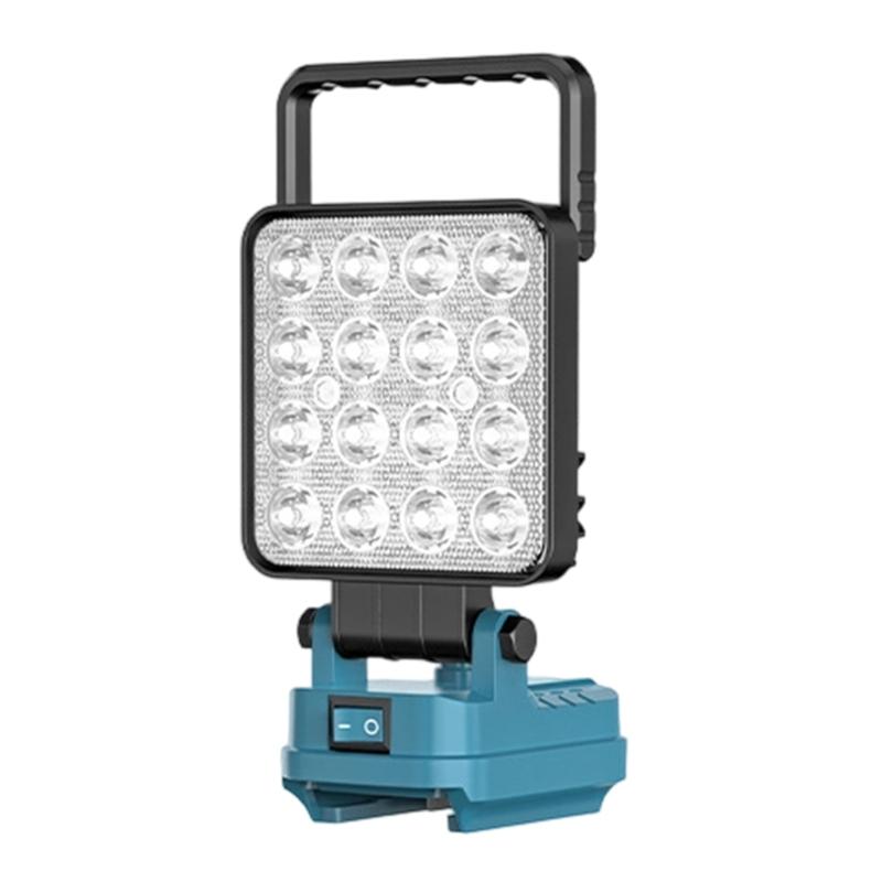 4Inch 3000Lumens Cordless LED Work Light With Double USB Charging Port For DCB206 20V batteries Camping Fishing Light
