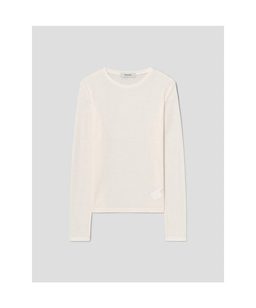 8seconds Round Basic T-Shirt Ivory