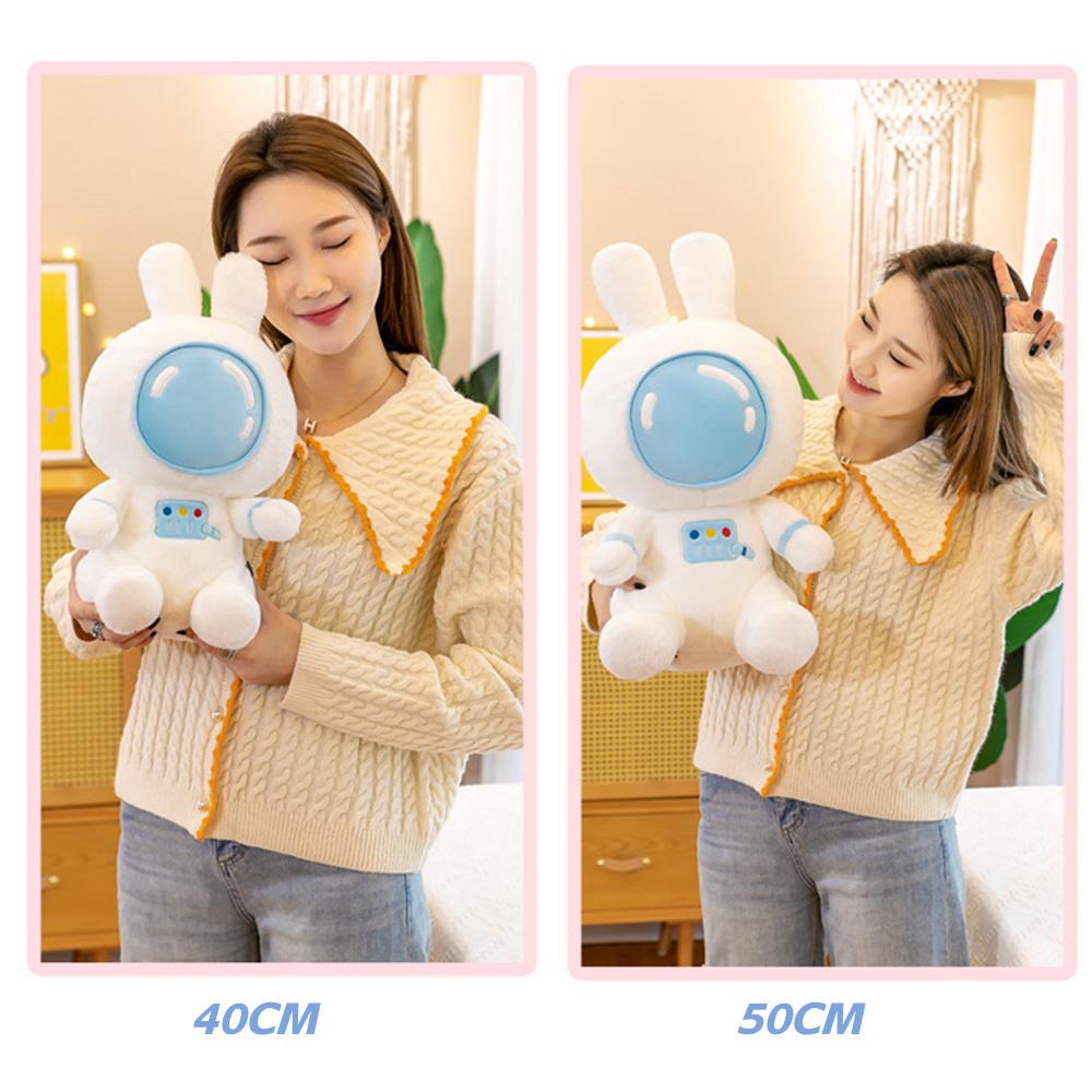 Cute Space Rabbit Plush Toy Super Soft Cartoon Stuffed Animals Doll For Children