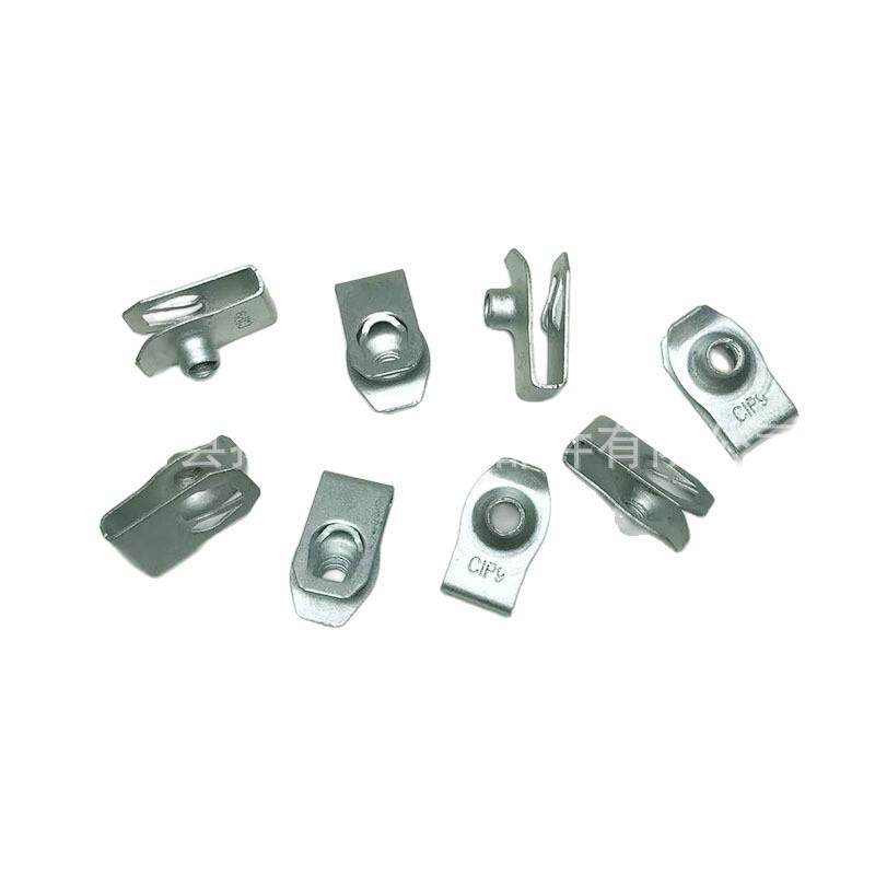 

U-shaped License Plate Nut Clip for Wuling & Baojun Models Clear Plastic