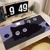 Adorable Black Cat Large Mouse Pad XXL Cute NonSlip Desk Mat for Girls Locked Edge Keyboard Cover for Office Dorm Decor