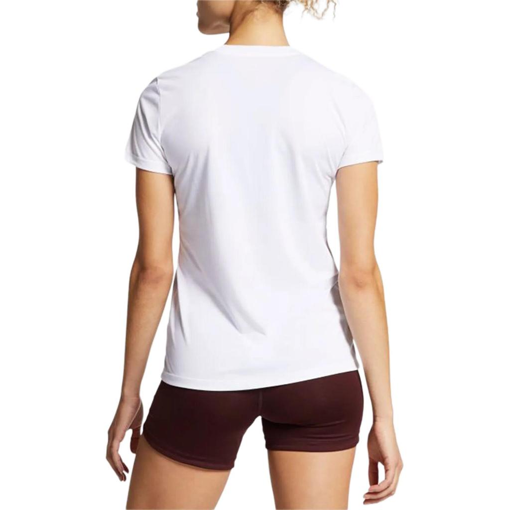 Nike Round Neck Short Sleeve Logo Pullover T-Shirt Women Tops AQ3210-100