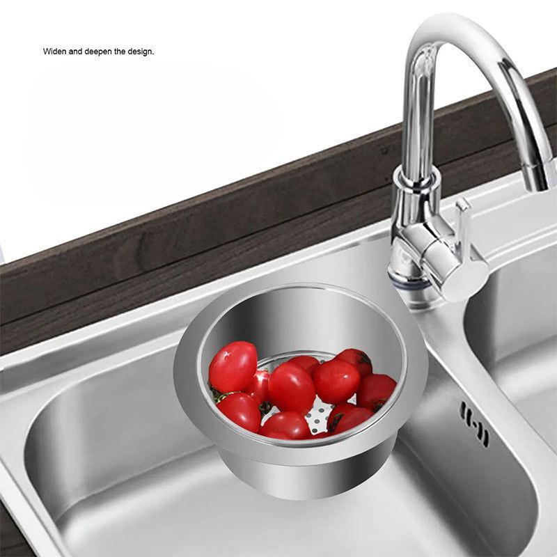 Swan Water Filter Basket, Stainless Steel Sink, Draining Basket, Kitchenware Storage Basket, Hanging Draining Rack, Sink Storage Rack