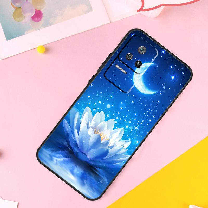 Summer Lotus Case For Xiaomi 14 Ultra 13 11T 12T 13T Pro 12 Lite POCO X6 Pro M6 X3 X4 X5 M5s F3 F5 Cover