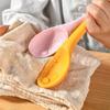 4Pcs Heat-resistant Silicone Mixing Spoon Nonstick Kitchen Cooking Spoon Baking Spoon for Cooking Stirring Mixing and Serving