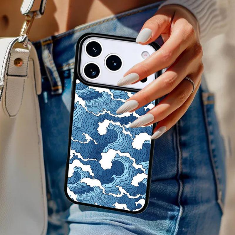 Japanese Style Art Japan Phone Case For iPhone 17 Air 14 15 13 12 Max Cover For Apple 14 15 16 16e 11 Pro Max Plus