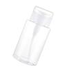 6 Pack Dust Proof Lid Push Down Pump Bottle Leakproof Empty Dispenser  Nail Polish