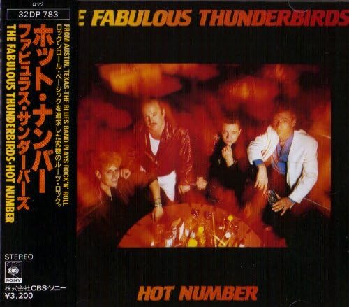 

CD FABULOUS THUNDERBIRDS - Hot Numbers 32DP783PROMO Japan ObiMusic Others Used