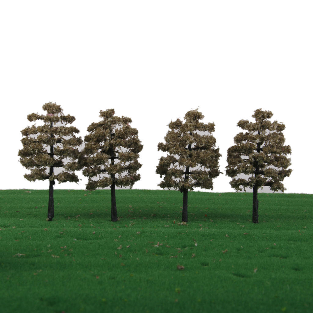 20 Plastikmodell Bäume Zug Eisenbahn Landschaft Park Straße 20 Plastikmodell Bäume Zug Eisenbahn Landschaft Park Straße
