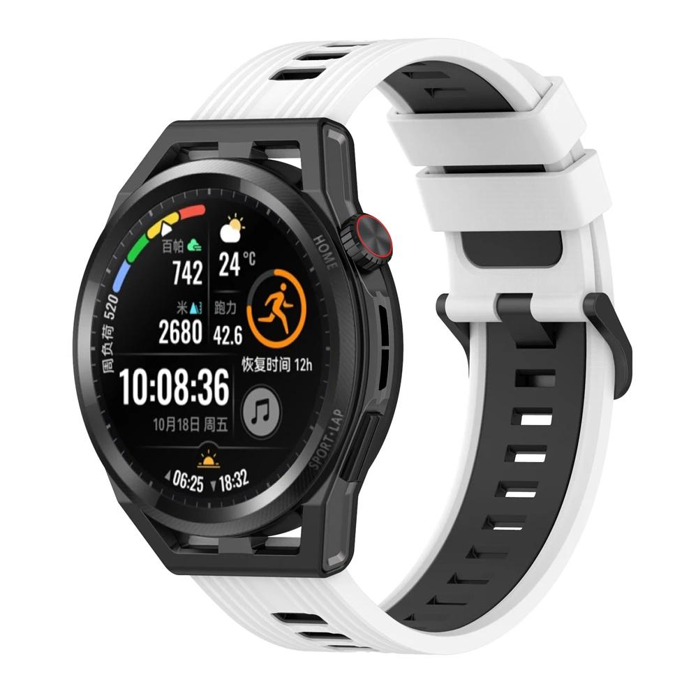 22mm Silicone Strap For HUAWEI WATCH GT Runner/GT6 Pro/GT5 46MM/GT2/3 Pro/Ultimate 1/2 For Samsung Galaxy Watch Strap Sport Smart Wristbands Bracelet