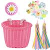 Retro Woven Bicycle Basket