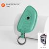 Sheepskin Car Key Case Bag For Bmw 1 5 6 7 Series G20 G30 G11 F15 F16 G01 G02 F48 X1 X4 X5 X6 X7 Keychain Accessories