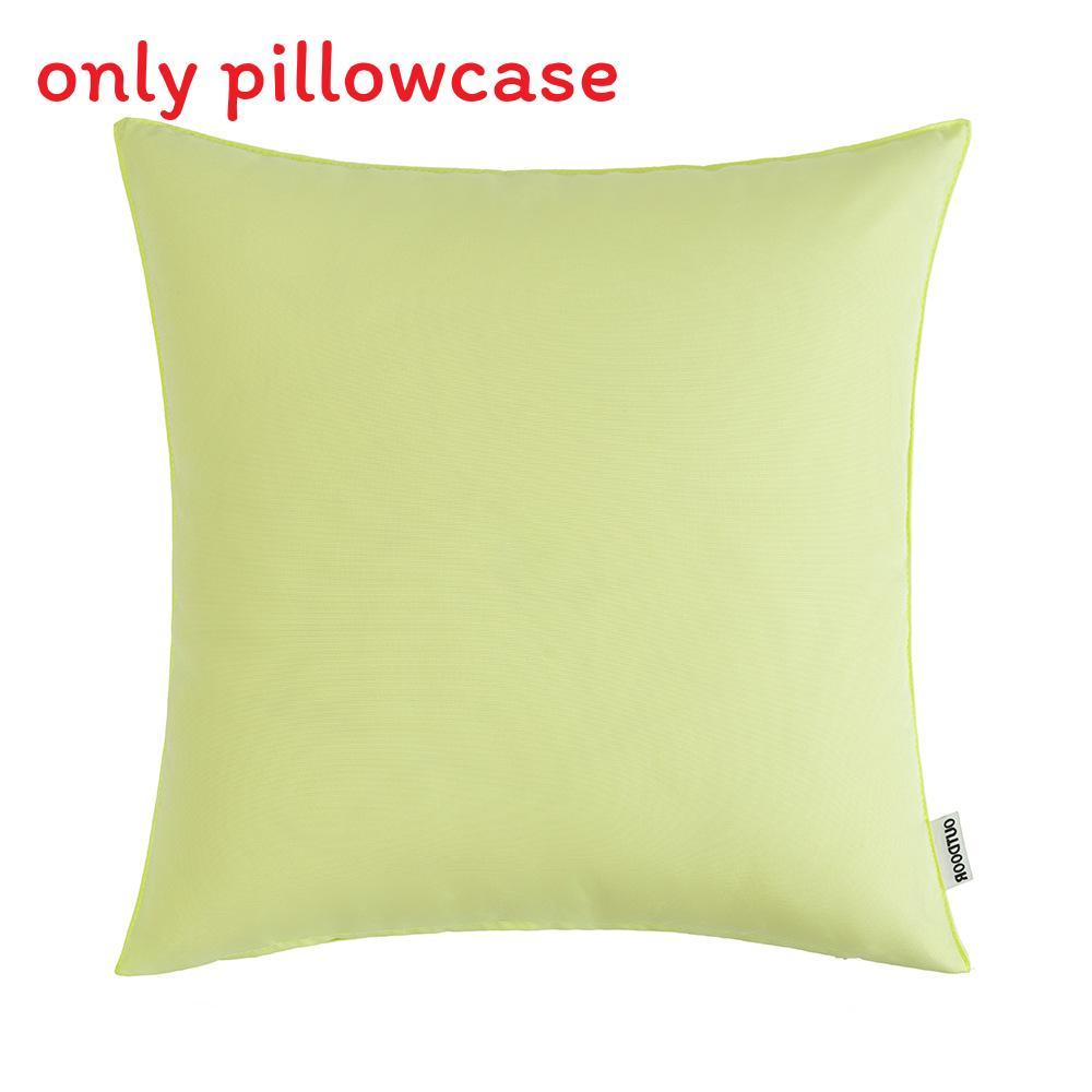 Oxford Fabric Outdoor Waterproof Cushion Cover For Lounge And Patio Decor