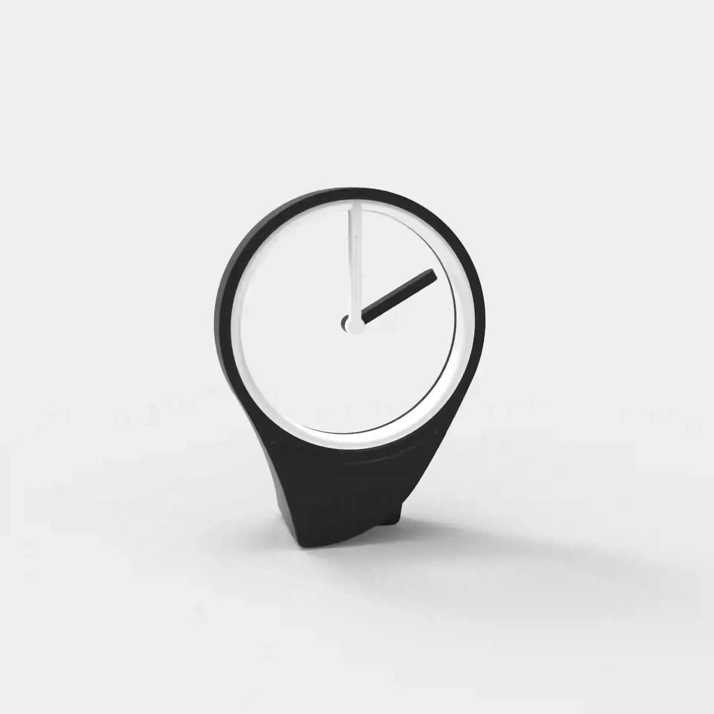 Orologio Galleggiante Senza Lancette, Decorazione da Tavolo Moderna Elegante e Semplice con un'Estetica Avanzata per Casa o Ufficio