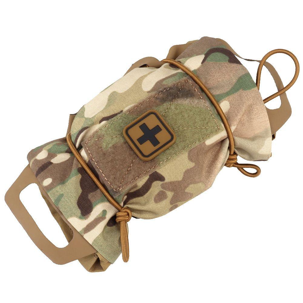 Tactical 2-Piece Set with Removable Liner, Quick Release First Aid Kit