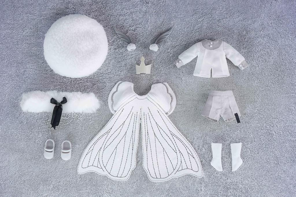 PICCODO ACTION DOLL x Hakubako Alice Mulberry Ash Set of 2 PVC POM ABS Fabric Resin Deformed Dolls (White & Leaf) & & & &
