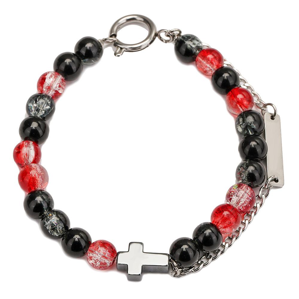 JYL TS Bracelet  Letter Sailor Buckle Set Brings Individuality & Success ZJ14182 пурпур