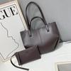 2024 PU-Leder Tragetasche Tragbar Große Kapazität Trendig Modisch Damen Nische High-End Schultertasche Achseltasche