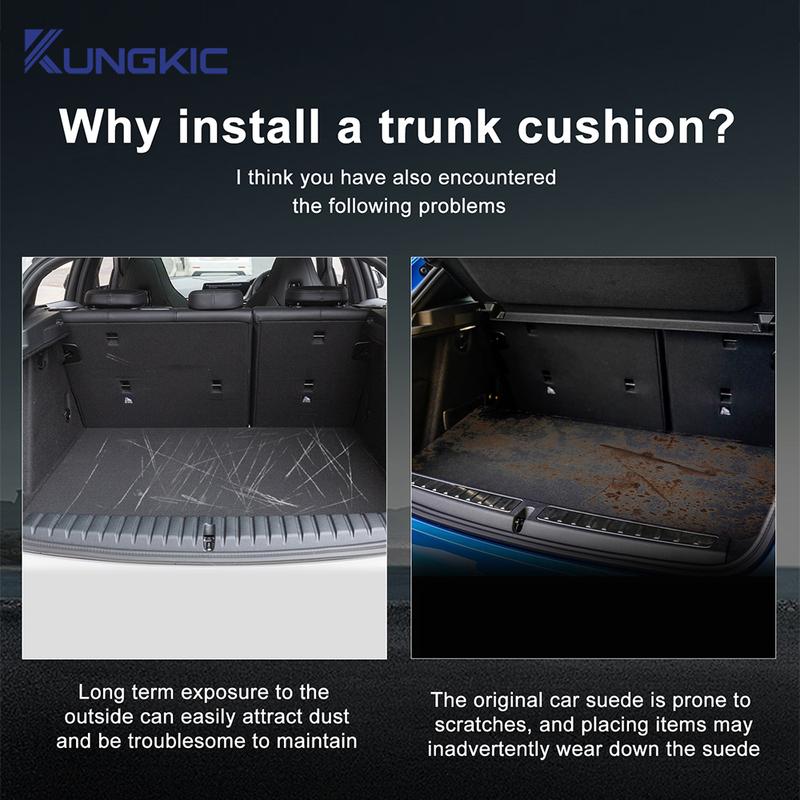 For BMW 1 Series F40 Flannel Rear Trunk Pad Accessories Anti-dirty Cargo Liner Mat Cover Decoration Decal