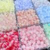 8mm Handmade Two-Color Glass Beads for DIY Gradual Bracelet and Necklace Accessories