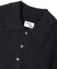 Leopeusaideu Collar Knit Ash Black