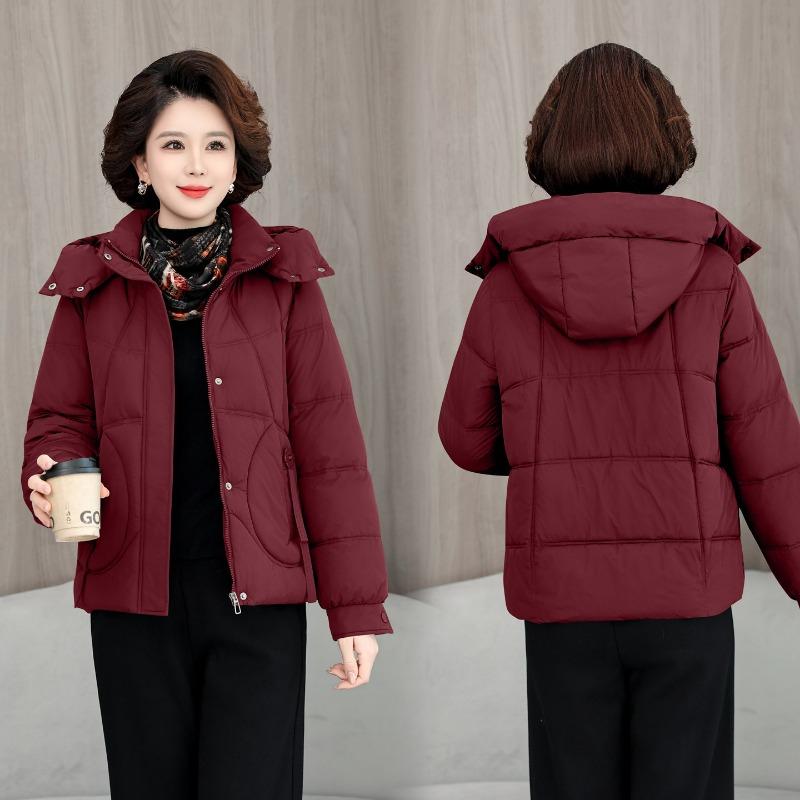 Removable hat large size cotton-padded clothes women's winter new casual down cotton-padded clothes loose thickened cotton-padded clothes